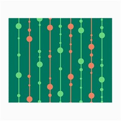 Green Pattern Small Glasses Cloth