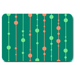 Green Pattern Large Doormat 