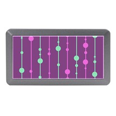 Purple and green pattern Memory Card Reader (Mini)