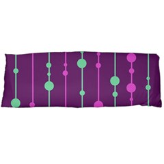 Purple and green pattern Body Pillow Case (Dakimakura)