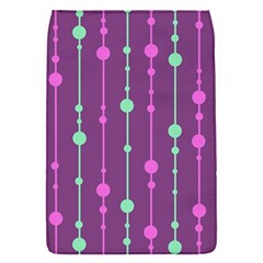 Purple and green pattern Flap Covers (S) 