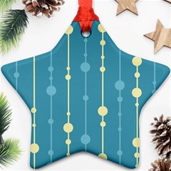 Blue Pattern Ornament (star) 