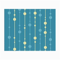 Blue Pattern Small Glasses Cloth (2-side)