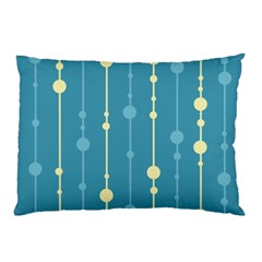 Blue Pattern Pillow Case by Valentinaart