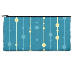 Blue Pattern Pencil Cases