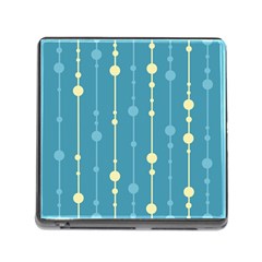 Blue Pattern Memory Card Reader (square)