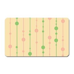 Pastel Pattern Magnet (rectangular)