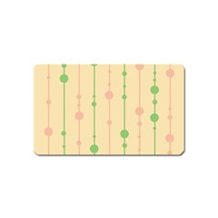 Pastel Pattern Magnet (name Card)