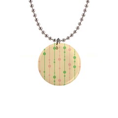 Pastel Pattern Button Necklaces