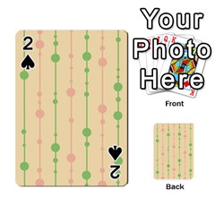 Pastel Pattern Playing Cards 54 Designs  by Valentinaart