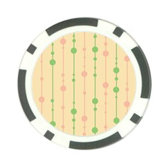 Pastel Pattern Poker Chip Card Guards (10 Pack)  by Valentinaart