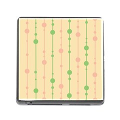 Pastel Pattern Memory Card Reader (square)