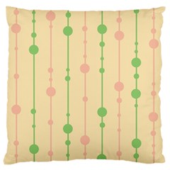 Pastel Pattern Large Cushion Case (one Side)