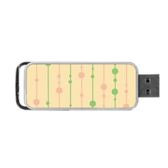 Pastel Pattern Portable Usb Flash (one Side)