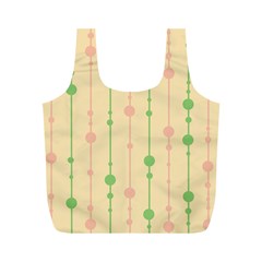 Pastel Pattern Full Print Recycle Bags (m)  by Valentinaart