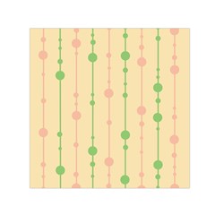 Pastel Pattern Small Satin Scarf (square)