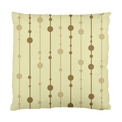 Brown Pattern Standard Cushion Case (two Sides)