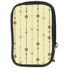 Brown Pattern Compact Camera Cases