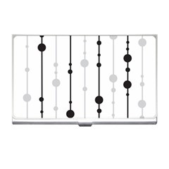 Black And White Elegant Pattern Business Card Holders