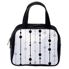 Black And White Elegant Pattern Classic Handbags (one Side) by Valentinaart