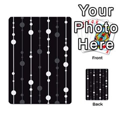 Black And White Pattern Multi-purpose Cards (rectangle)  by Valentinaart