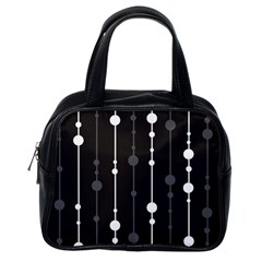 Black And White Pattern Classic Handbags (one Side) by Valentinaart