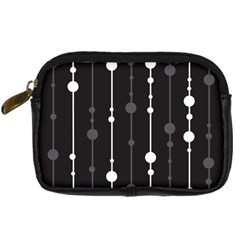 Black And White Pattern Digital Camera Cases