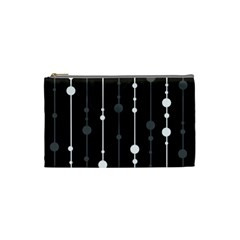 Black And White Pattern Cosmetic Bag (small) 