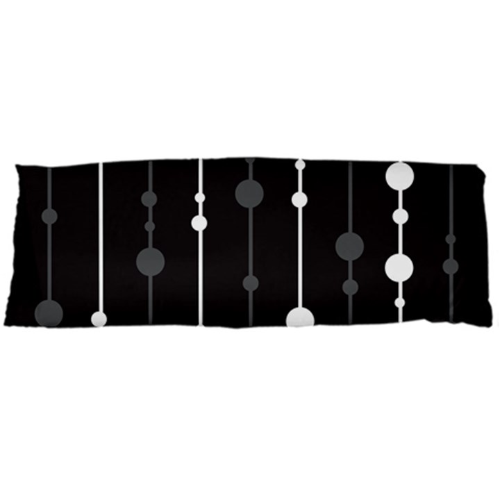 Black and white pattern Body Pillow Case Dakimakura (Two Sides)