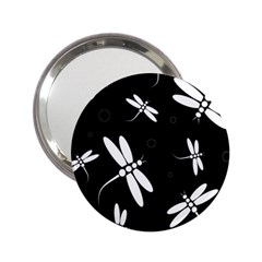 Dragonflies Pattern 2 25  Handbag Mirrors