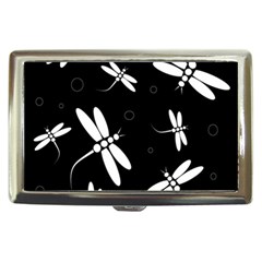 Dragonflies Pattern Cigarette Money Cases by Valentinaart