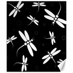 Dragonflies pattern Canvas 8  x 10  8.15 x9.66  Canvas - 1