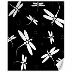 Dragonflies Pattern Canvas 16  X 20  