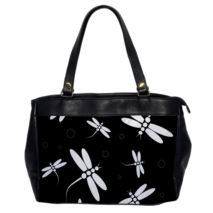 Dragonflies pattern Office Handbags