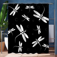 Dragonflies Pattern Shower Curtain 60  X 72  (medium) 