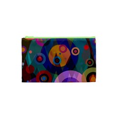 Abstract #447 Cosmetic Bag (xs)