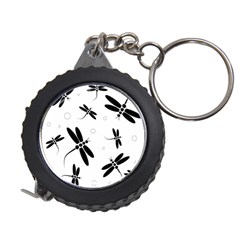 Black And White Dragonflies Measuring Tapes