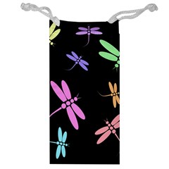 Pastel Dragonflies Jewelry Bags