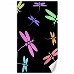 Pastel dragonflies Canvas 40  x 72   39.28 x69.23  Canvas - 1