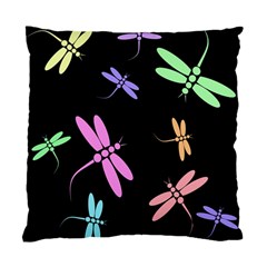 Pastel Dragonflies Standard Cushion Case (one Side) by Valentinaart