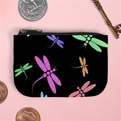 Pastel Dragonflies Mini Coin Purses