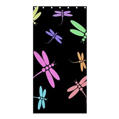 Pastel Dragonflies Shower Curtain 36  X 72  (stall) 