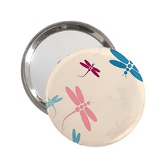 Pastel dragonflies  2.25  Handbag Mirrors