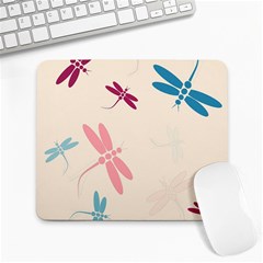 Pastel dragonflies  Large Mousepads