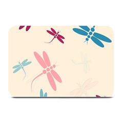 Pastel Dragonflies  Plate Mats by Valentinaart