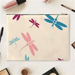 Pastel dragonflies  Cosmetic Bag (XL) Back