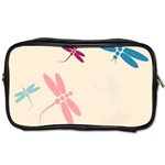 Pastel dragonflies  Toiletries Bags Front