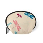 Pastel dragonflies  Accessory Pouches (Small)  Back