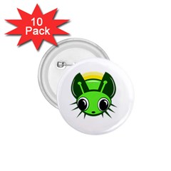 Transparent Firefly 1 75  Buttons (10 Pack) by Valentinaart