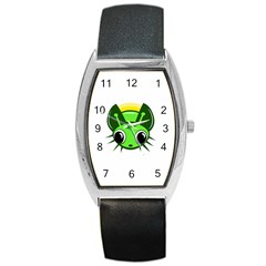 Transparent Firefly Barrel Style Metal Watch